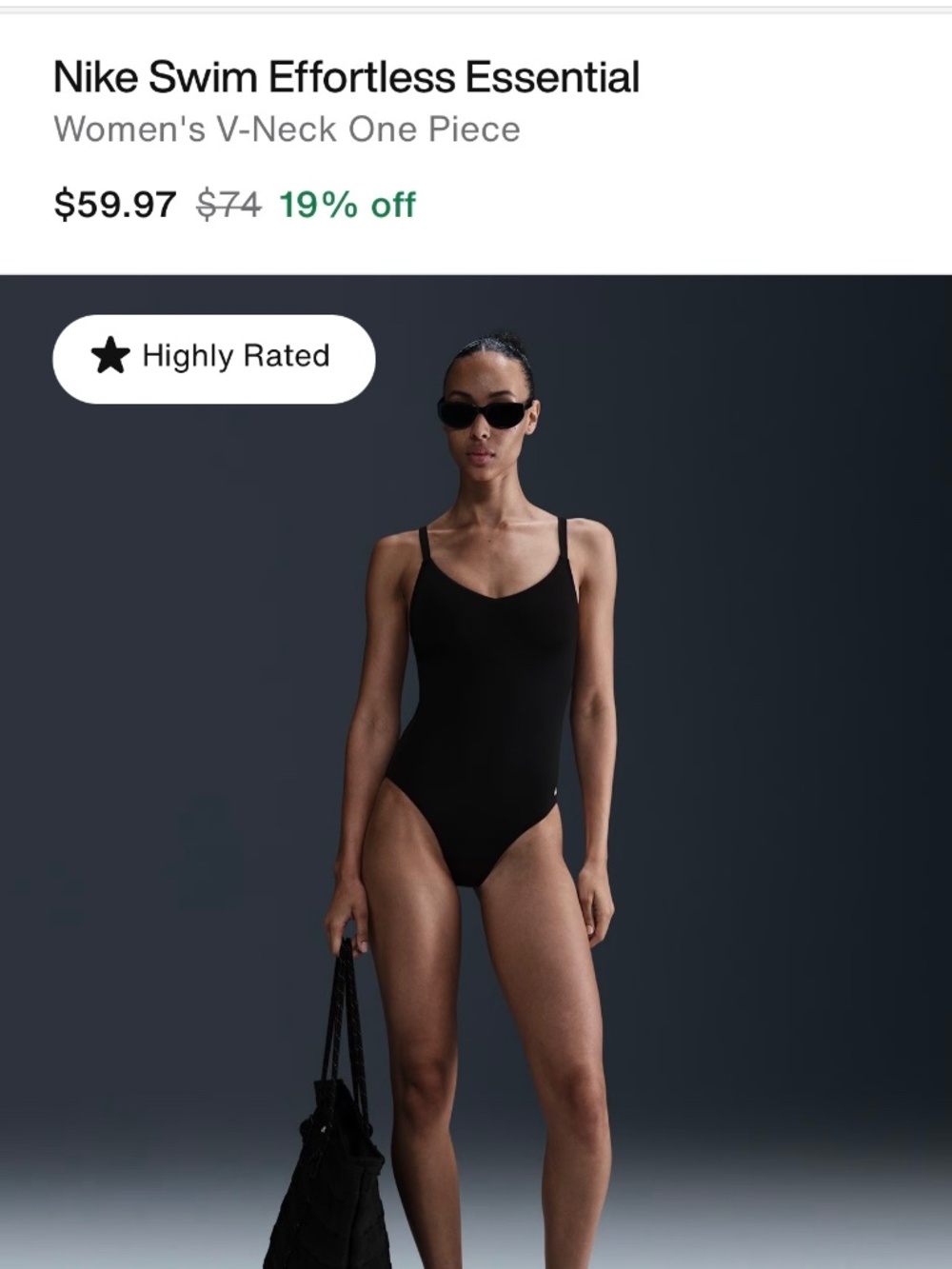 Nike Swim Effortless Essential Swimsuit